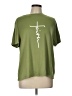 ChicMe Green Short Sleeve T-Shirt Size L - photo 1