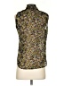 Banana Republic 100% Polyester Green Sleeveless Blouse Size XS - photo 2