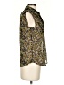 Banana Republic 100% Polyester Green Sleeveless Blouse Size XS - photo 4