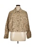 Ann Taylor LOFT Animal Print Gold Jacket Size XL - photo 1
