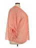Ruby Rd. 100% Polyester Chevron-herringbone Orange 3/4 Sleeve Blouse Size 24W - photo 4