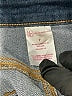 No Boundaries 100% Recycled Polyester Blue Denim Skirt Size 7 - photo 4