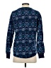 Cuddl Duds 100% Polyester Print Blue Pullover Sweater Size S - photo 2