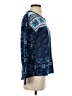 Cuddl Duds 100% Polyester Print Blue Pullover Sweater Size S - photo 4