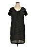 Venezia 100% Polyester Polka Dots Black Casual Dress Size 14 - photo 1