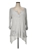Kim & Cami Gray 3/4 Sleeve Top Size 1X - photo 1