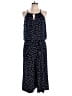 London Times Polka Dots Blue Jumpsuit Size 14 - photo 1