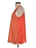 Mystree Orange Sleeveless Blouse Size S - photo 5