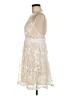 Shein 100% Polyester Ivory Cocktail Dress Size 6 - photo 5
