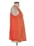 Mystree Orange Sleeveless Blouse Size S - photo 4