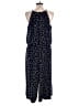 London Times Polka Dots Blue Jumpsuit Size 14 - photo 2