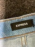 Express Blue Denim Shorts Size 0 - photo 3