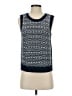 Moth Blue Sweater Vest Size S - photo 1