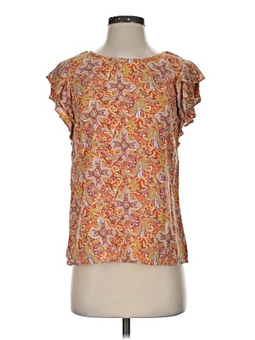 Anne Carson Short Sleeve Blouse (view 1)