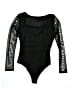 Aqua Black Bodysuit Size M - photo 2