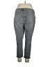 So Slimming by Chico's Polka Dots Gray Jeans Size XL (3.5) - photo 2