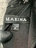 Marina Stars Black Cocktail Dress Size 8 - photo 7