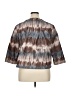 Chico's Brown 3/4 Sleeve Blouse Size XL - photo 2