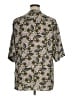 Primark 100% Polyester Gray Long Sleeve Blouse Size 14 - photo 2