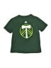 Adidas 100% Cotton Green Active T-Shirt Size 10 - 12 - photo 1