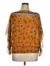 Max Studio 100% Polyester Orange 3/4 Sleeve Blouse Size XL - photo 1