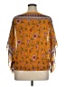 Max Studio 100% Polyester Orange 3/4 Sleeve Blouse Size XL - photo 2