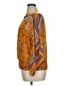 Max Studio 100% Polyester Orange 3/4 Sleeve Blouse Size XL - photo 5