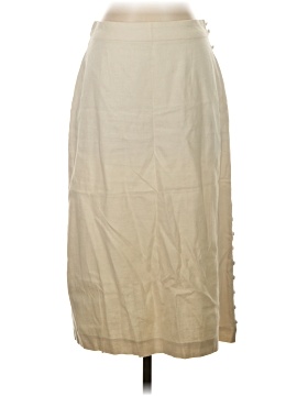 Madewell Button Slit Midi Skirt (view 1)