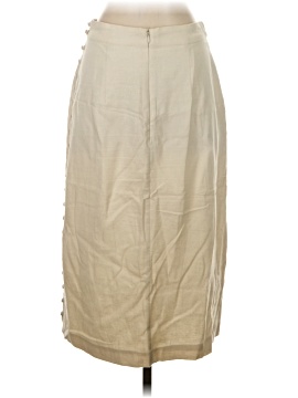 Madewell Button Slit Midi Skirt (view 2)