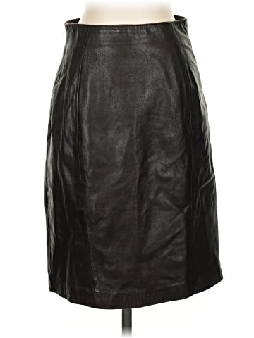 Andrew Marc Leather Skirt (view 1)