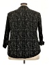 Cocomo Tweed Black 3/4 Sleeve Blouse Size 3X - photo 2