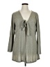 Suzanne Betro Gray Cardigan Size 1X - photo 1