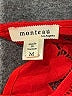 Monteau Red Sleeveless Blouse Size M - photo 7