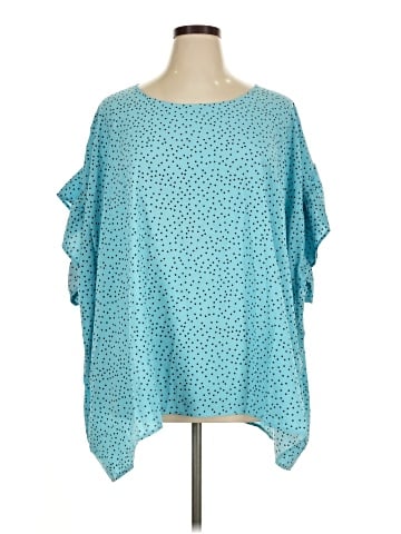 chic soul (chicsoul.com) 3/4 Sleeve Blouse (view 1)