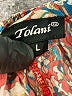 Tolani 100% Silk Orange Sleeveless Silk Top Size L - photo 8
