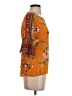 Vineet Bahl Orange 3/4 Sleeve Blouse Size S - photo 4