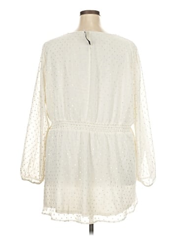 Lane Bryant Long Sleeve Blouse (view 2)