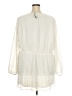 Lane Bryant 100% Polyester Ivory Long Sleeve Blouse Size 22 - 24 Plus - photo 2