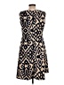 db established 1962 Animal Print Gold Cocktail Dress Size 12 - photo 2