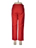 H&M Solid Red Casual Pants Size 8 - photo 2