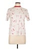 Unbranded Ivory Short Sleeve Turtleneck Size L (estimated) - photo 1