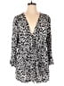 Scoop 100% Rayon Animal Print Black Romper Size XL - photo 1