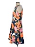 Donna Morgan 100% Polyester Floral Orange Cocktail Dress Size 10 - photo 5