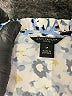 Ann Taylor 100% Polyester Floral Blue Sleeveless Blouse Size S (petite) - photo 7
