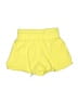 Ladaire Solid Yellow Shorts Size XS - photo 2