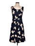 Unbranded Floral Blue Casual Dress Size L - photo 1