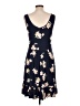 Unbranded Floral Blue Casual Dress Size L - photo 2