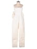 Alexia Maria 100% Silk Ivory Jumpsuit Size 8 - photo 1