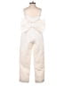 Alexia Maria 100% Silk Ivory Jumpsuit Size 8 - photo 2