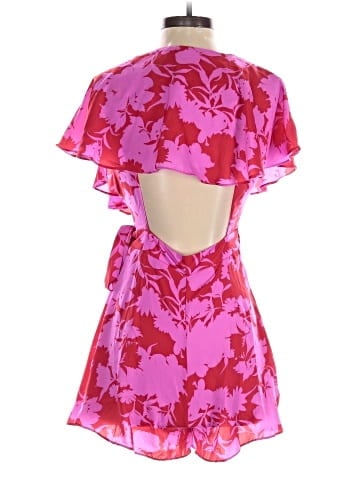 Pink Lily Romper (view 2)